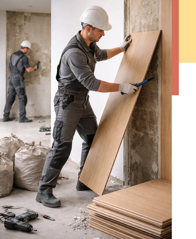 Демонтаж стеновых панелей в прохладном от 3792 руб. за м² быстро и недорого | ОТДЕЛОЧНИК-Прх