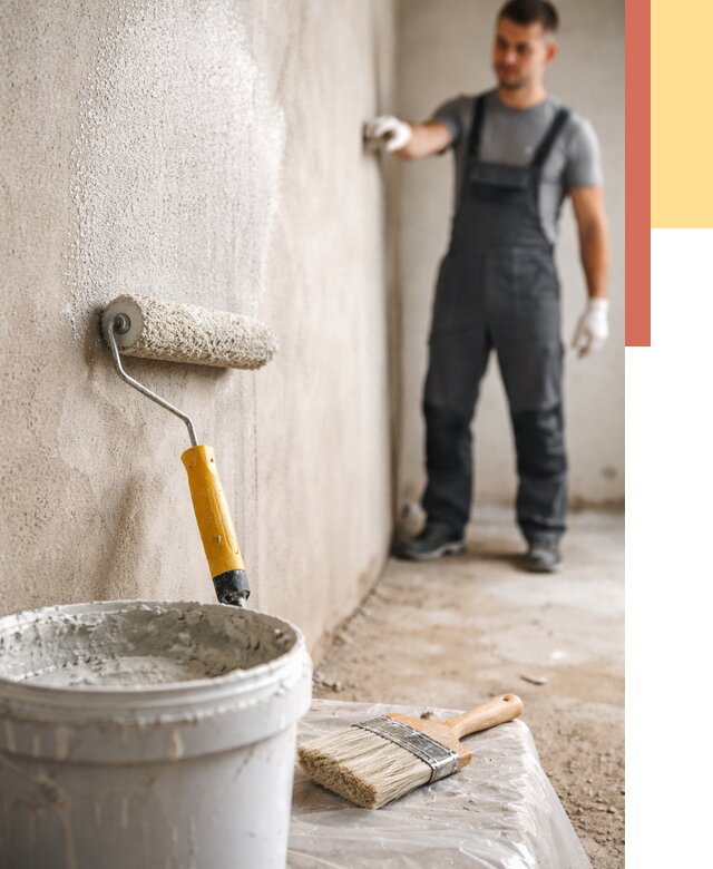 Нанесение бетоноконтакта на стены в прохладном от 4550 руб. быстро и недорого | ОТДЕЛОЧНИК-Прх