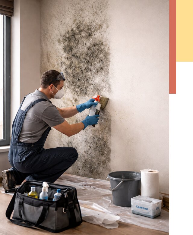 Удаление плесени со стен в прохладном от 2329 руб. — быстро и недорого | ОТДЕЛОЧНИК-Прх
