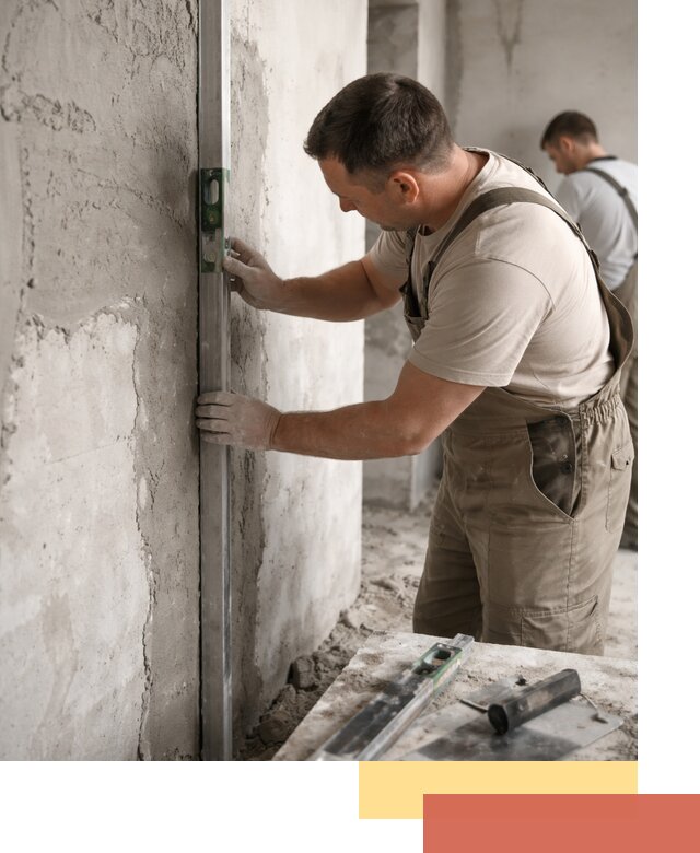 Установка штукатурных маяков в прохладном с гарантией качества