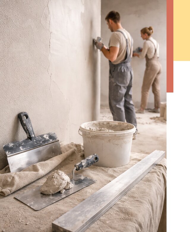 Штукатурка стен гипсовая в прохладном от 4875 руб/м2 — быстро и недорого | ОТДЕЛОЧНИК-Прх