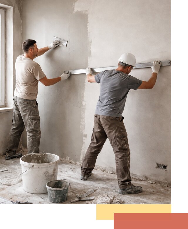 Штукатурка стен под покраску в прохладном качественно и быстро