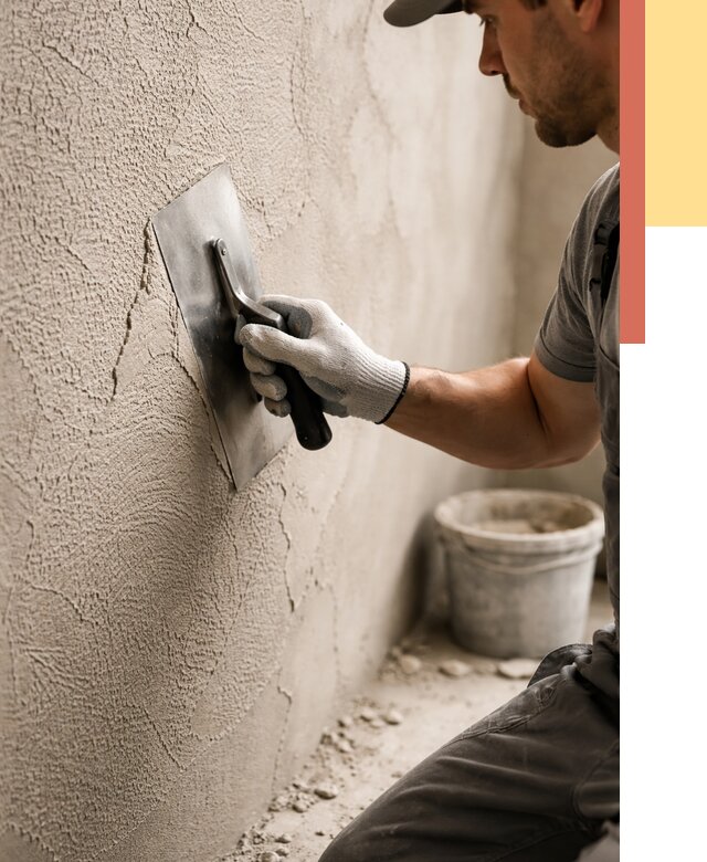 Структурная штукатурка стен в прохладном от 4875 руб. под ключ | ОТДЕЛОЧНИК-Прх