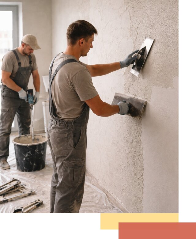 Структурная штукатурка стен в прохладном — качественная отделка поверхностей