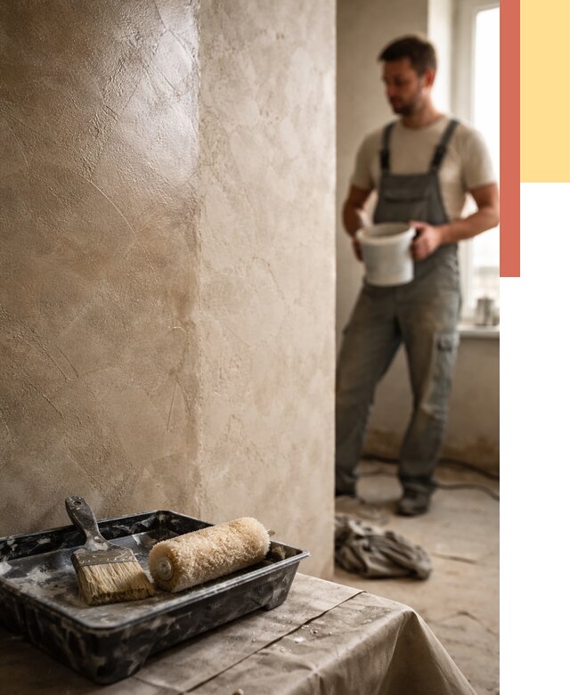 Нанесение воска на штукатурку в прохладном от 3792 руб. | Услуги ОТДЕЛОЧНИК-Прх