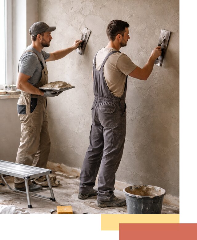 Ремонт декоративной штукатурки и восстановление фактуры в прохладном