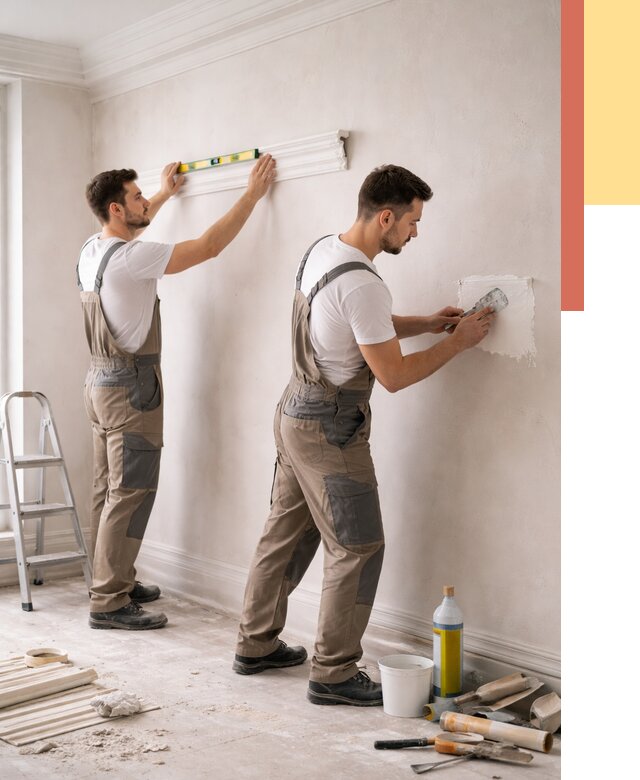 Монтаж лепнины на стены в прохладном от 4875 руб. — недорого, быстро | ОТДЕЛОЧНИК-Прх