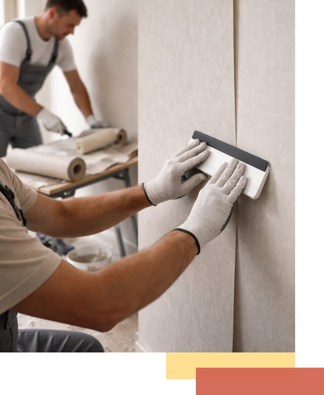 Поклейка обоев под покраску в прохладном профессионально и быстро