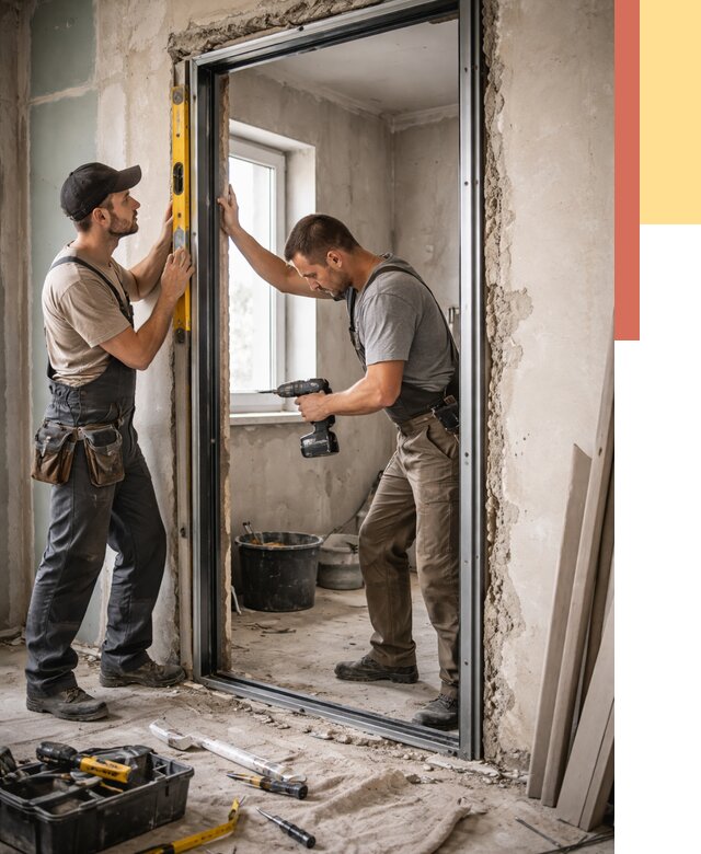 Закладка дверного проема в прохладном от 3792 руб. — быстро и недорого | ОТДЕЛОЧНИК-Прх