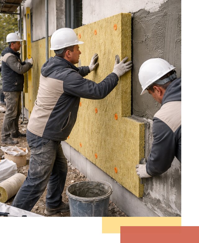 Утепление стен минватой в прохладном — тепло и звукоизоляция