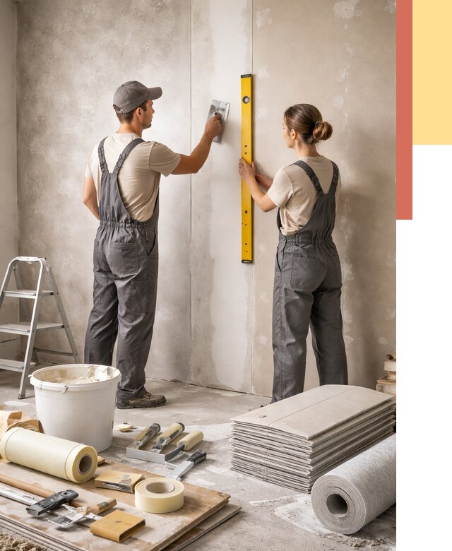 Отделка стен в прохладном от 1625 руб/м² — недорого, быстро, под ключ | ОТДЕЛОЧНИК-Прх