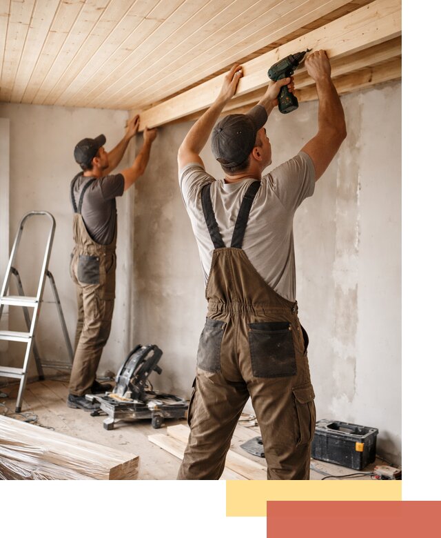 Монтаж потолка из вагонки в прохладном профессионально и аккуратно