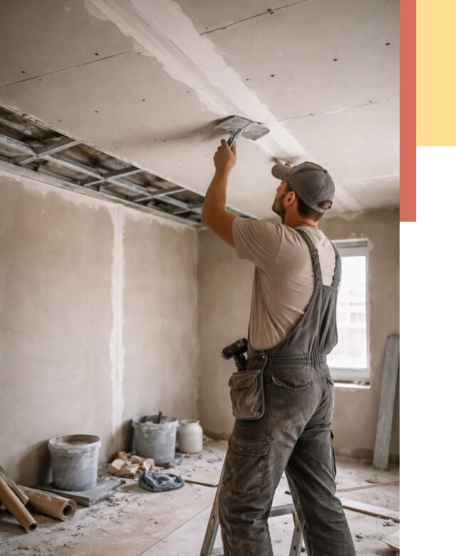 Ремонт потолка из гипсокартона в прохладном от 704 руб./м² — быстро и недорого | ОТДЕЛОЧНИК-Прх