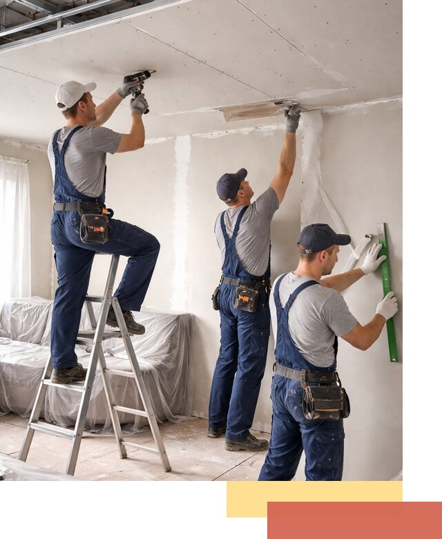 Профессиональная отделка потолка в прохладном быстро и качественно